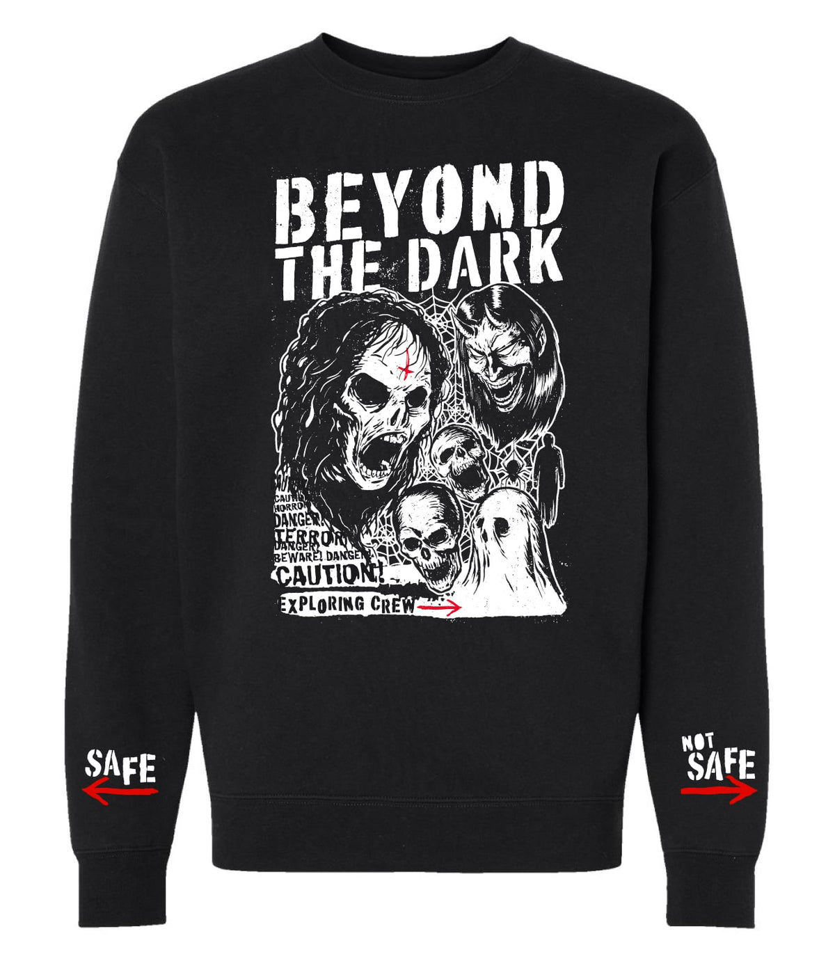 Left or Right ? Haunted Crewneck