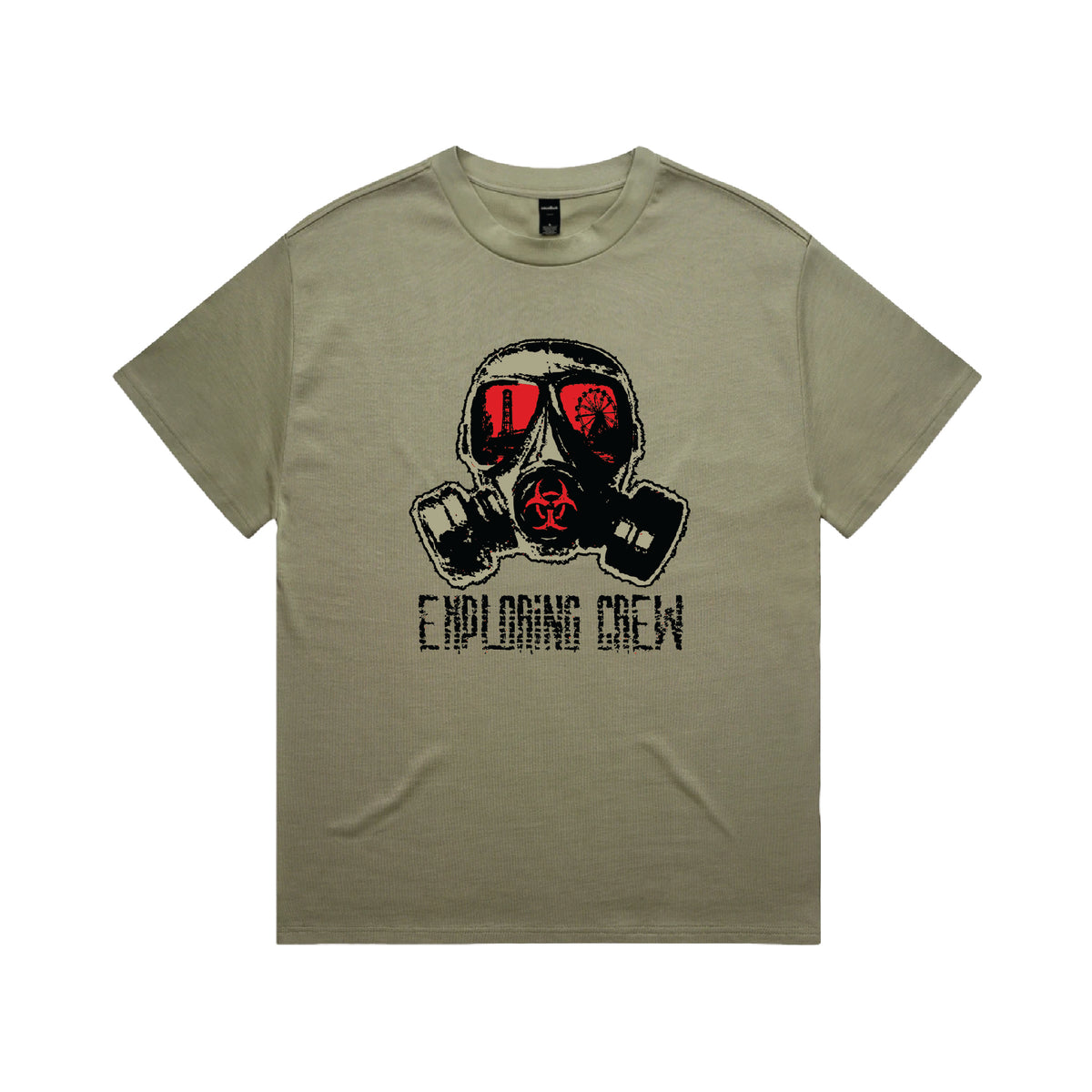 Biohazard Explorer Tee (Faded Eucalyptus)