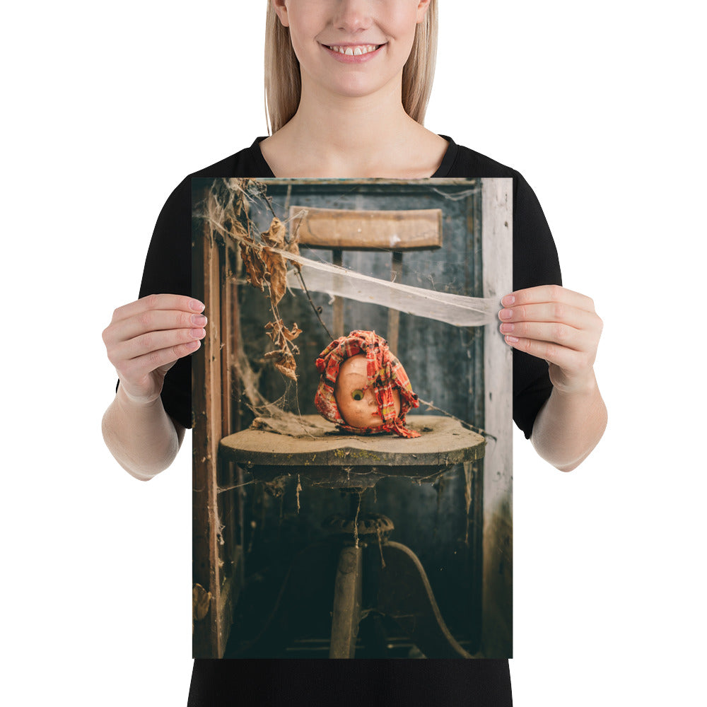 Night Of The Living Doll Head - Wall Print