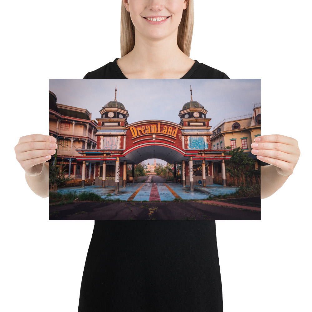 Nara Dreamland Main Gates - Wall Print